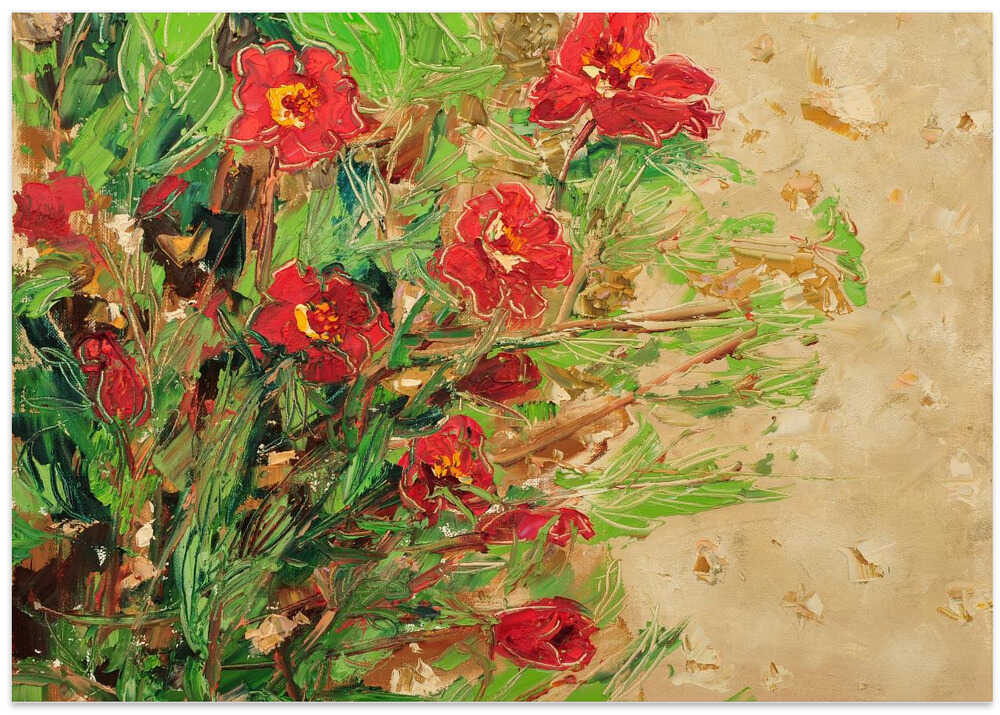 marigold  oil on canvas