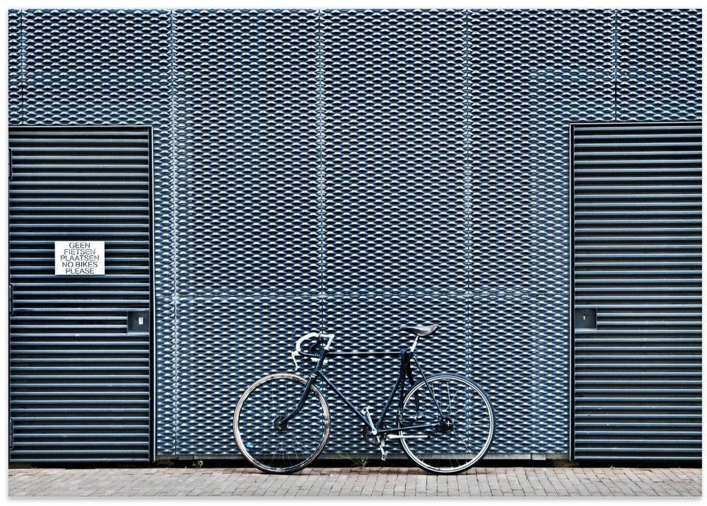no bikes please
