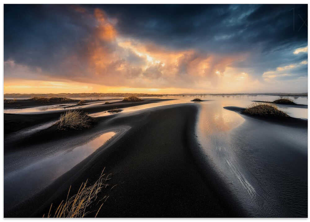 Black beach