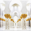 Art Prints of White and Gold