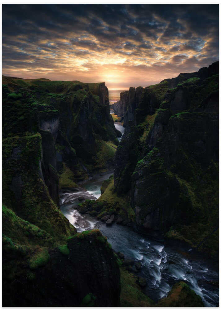 Light canyon.