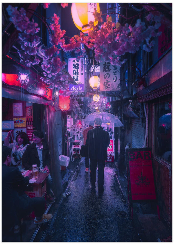 Tokyo Blue Rain