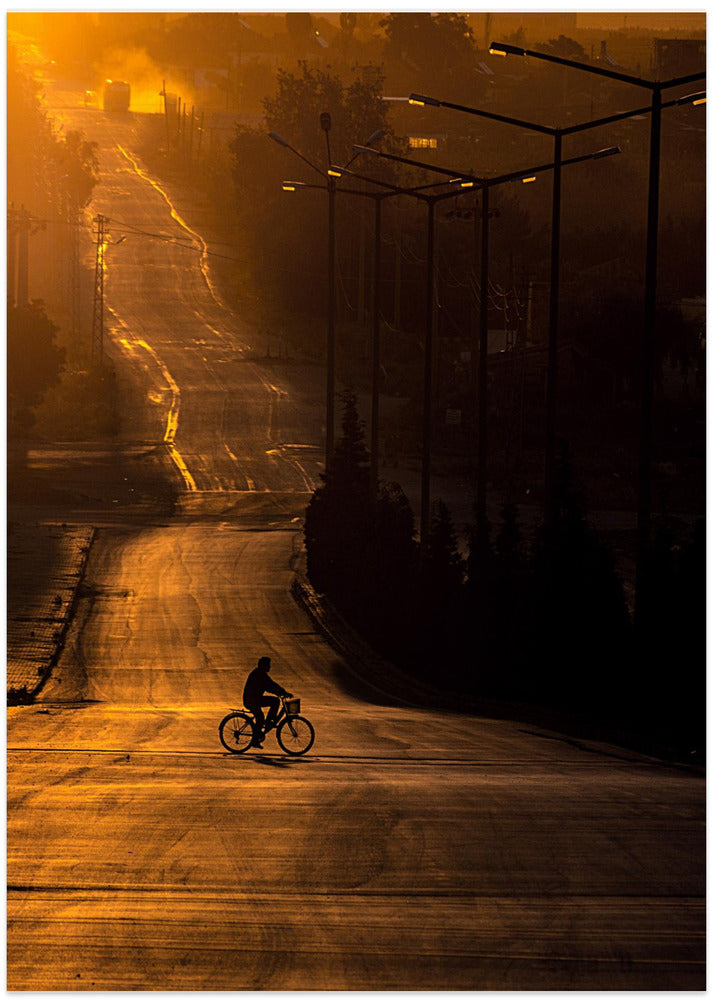 On the way to work