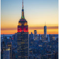 Art Prints of Blue Manhattan