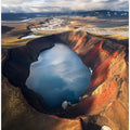Colorful lakes of the Highlands - Iceland