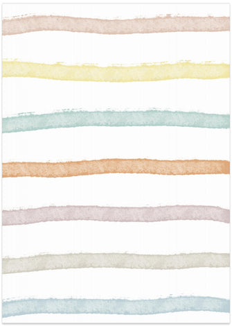 Art Prints of Colorful Lines