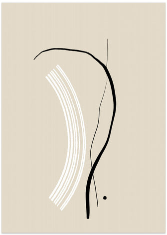 Art Prints of Composition of Lines - The First