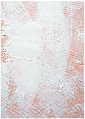 Art Prints of White on Orange