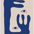 Art Prints of Abstract Face No1.