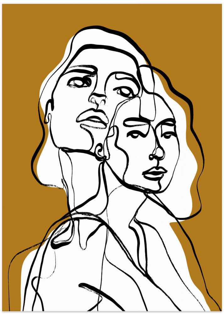 Interwoven Faces