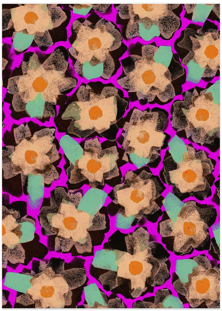 Vibrant Petal Dance