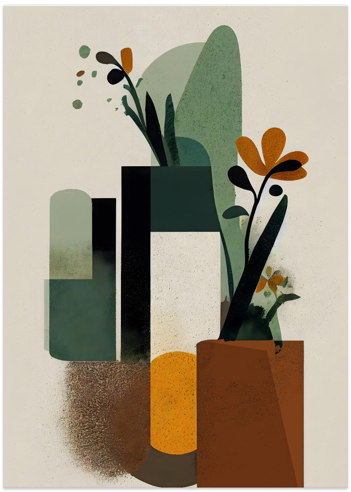 Abstract Garden Vista