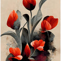 Crimson Blossoms