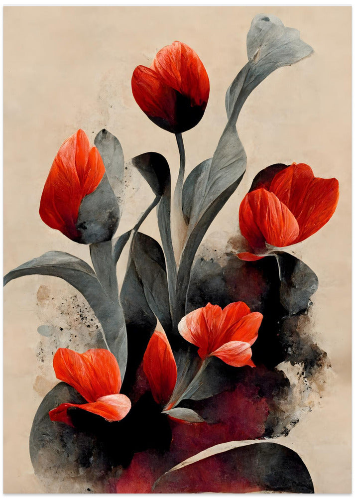 Crimson Blossoms