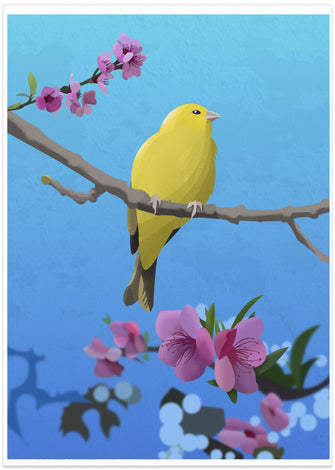 Canvas Art Print Goldfinch