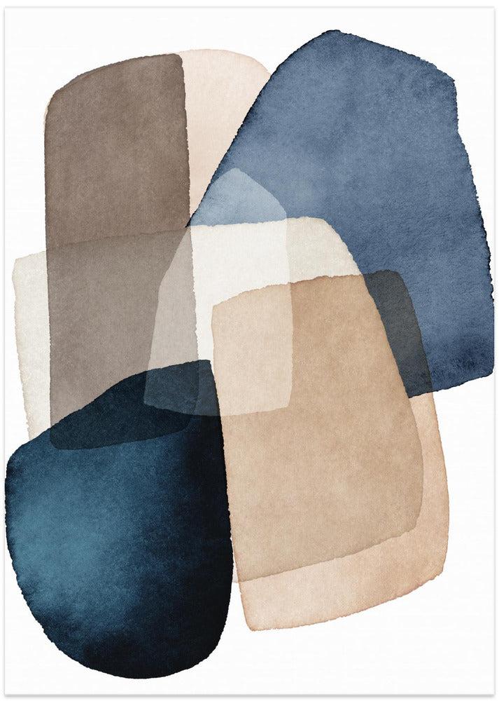 Blue Brown Blocks