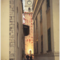 Love under clock tower Tirana