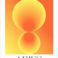 Gradient Circles in Orange Hues