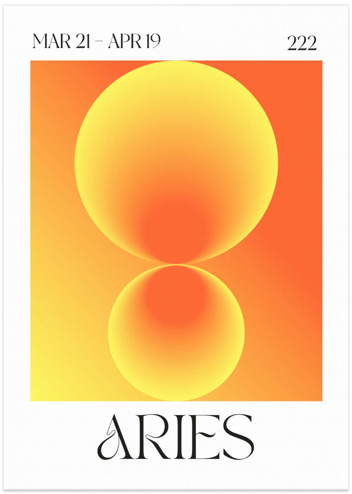 Gradient Circles in Orange Hues