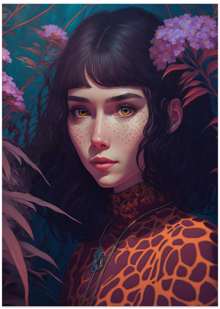 Mystical Bloom Gaze