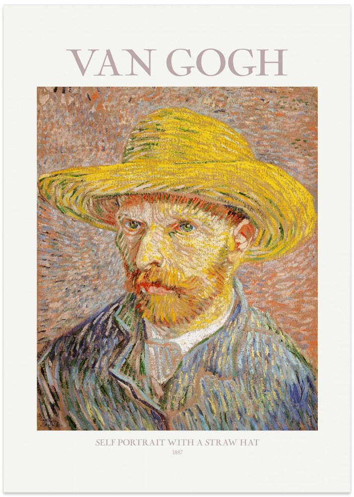 Self Portrait With Straw Hat