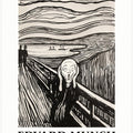 Skriet- The Scream - Monochrome Version