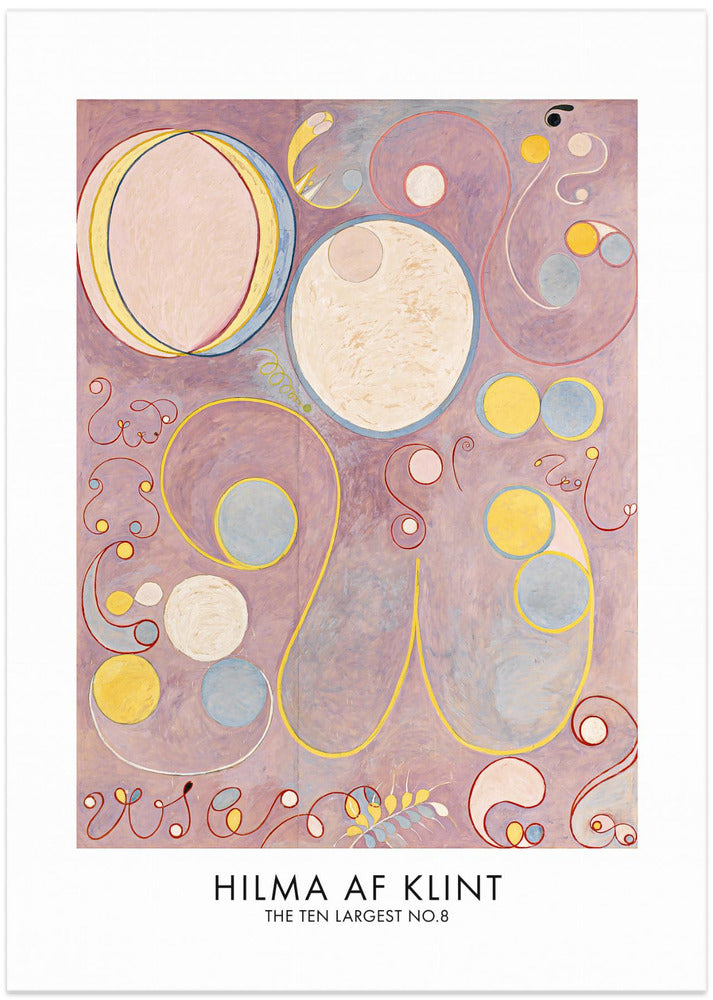 The Ten Largest No.8 Poster