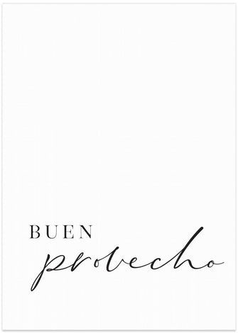 Art Prints of Buen provecho