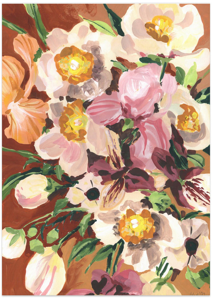 Brown Orchids