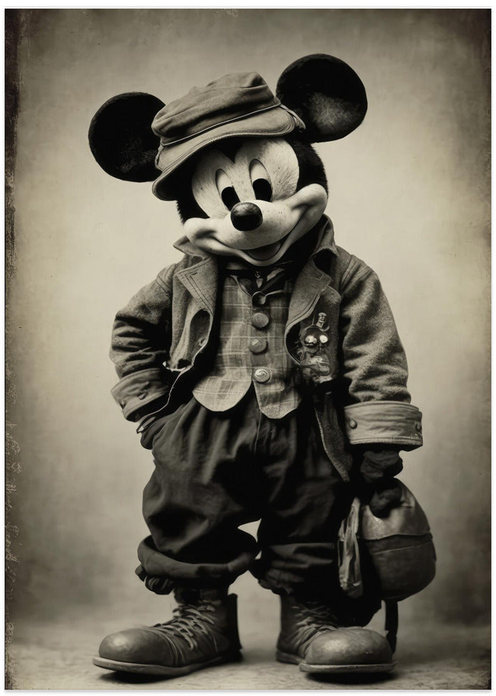 Vintage Mouse Charm
