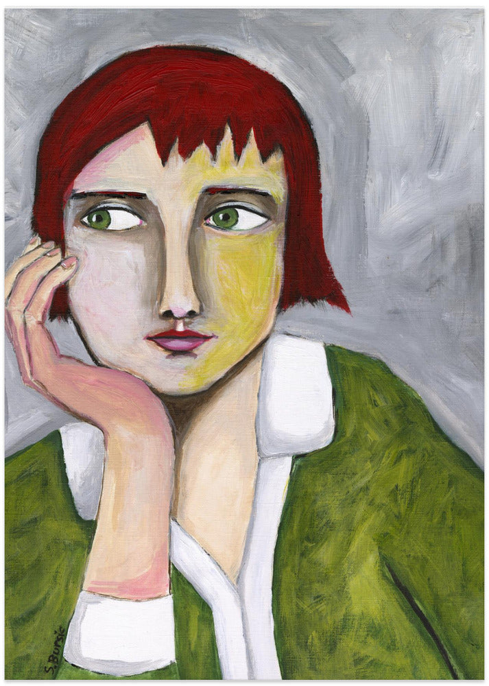 Thinking Lady