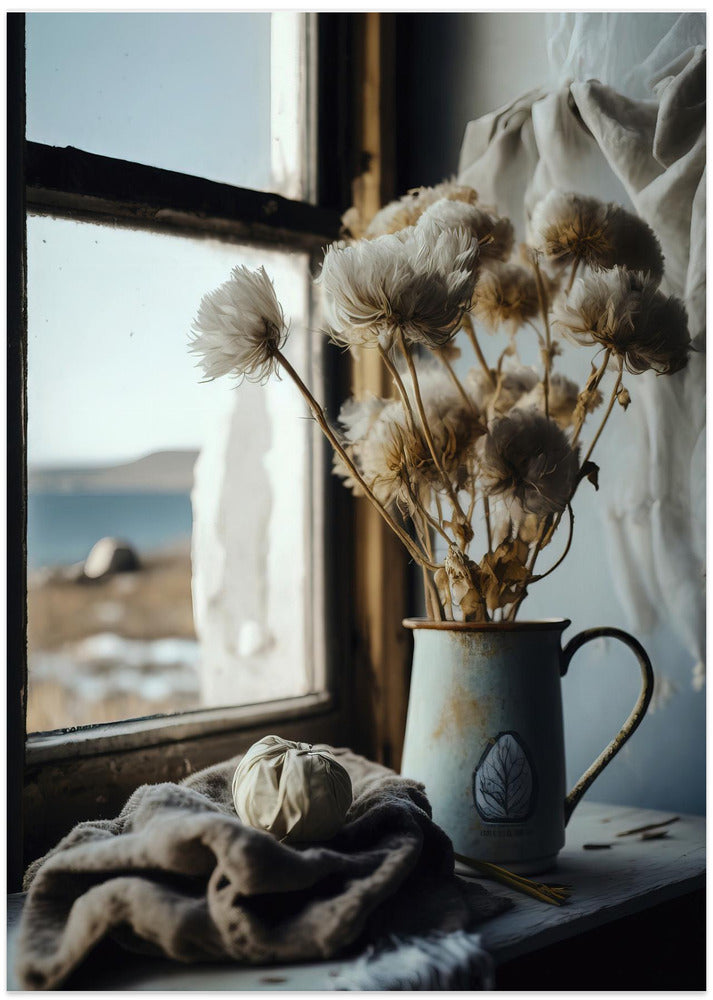 Rustic Window Scene
