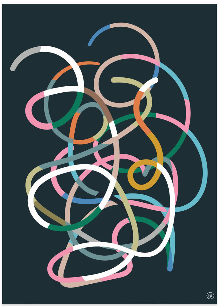 Art Prints of Color Lines