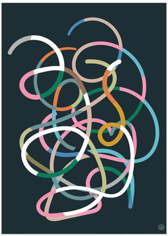 Art Prints of Color Lines