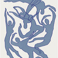 Swimmers Blue