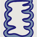 Art Prints of Blue Organic