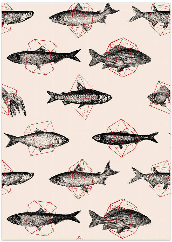 Fishes In Geometrics Nº4