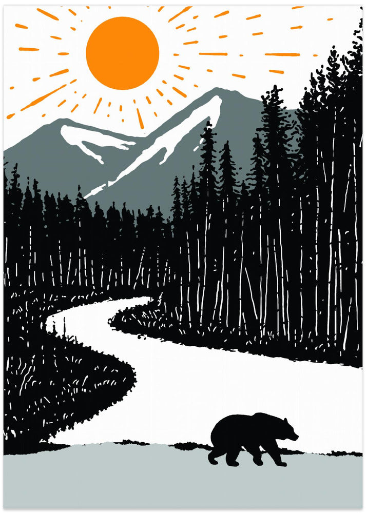 Bear By the River