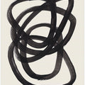 Art Prints of Ink Spiral Rings