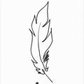 Art Prints of Touched By a Feather