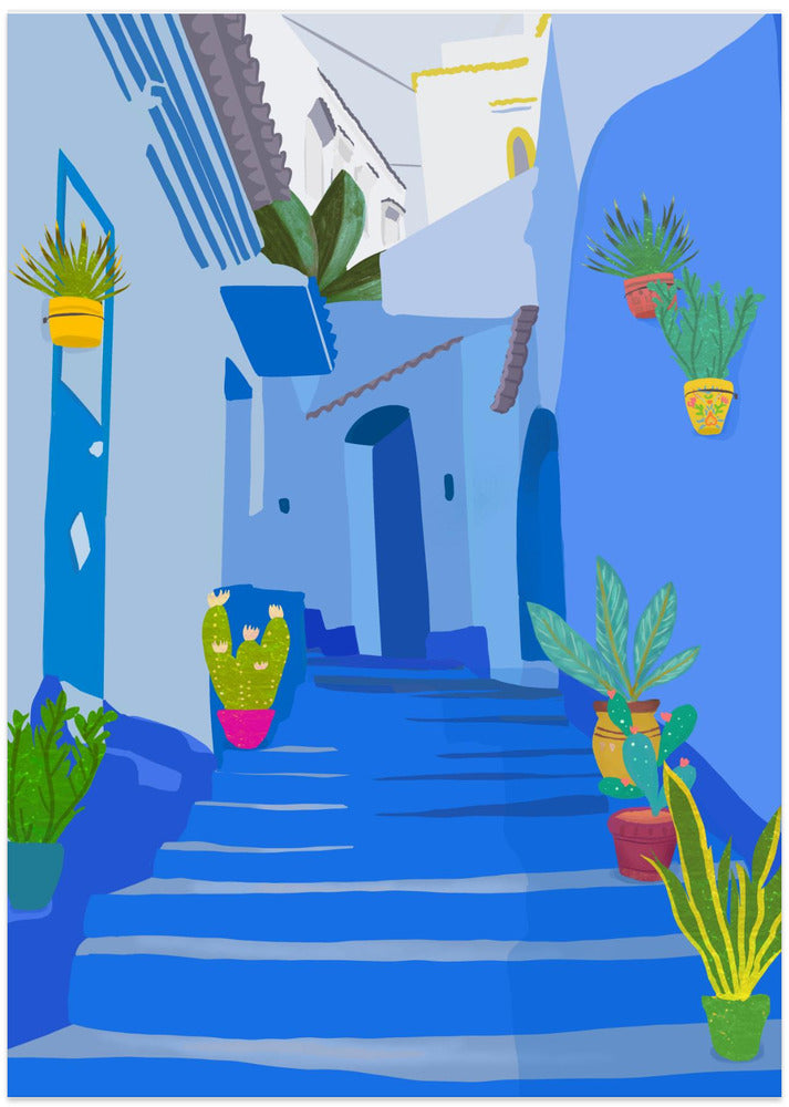 Blue city