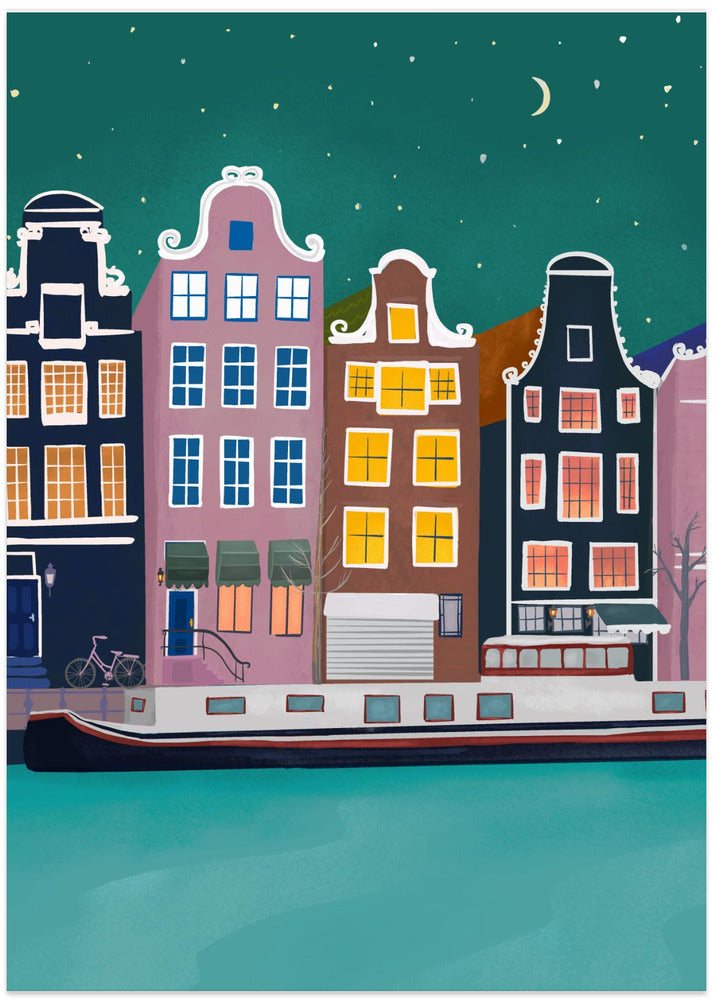 Amsterdam by night