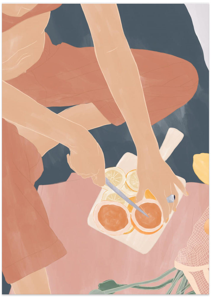 Cutting Grapefruits