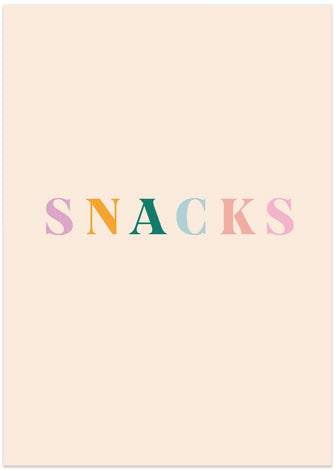 Art Prints of Snacks