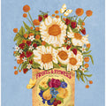 Flowers In a Vintage Tea Can