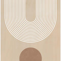 Beige Arc Poster