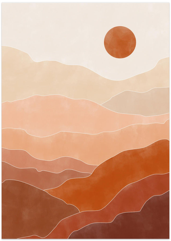 Desert Sun Rise