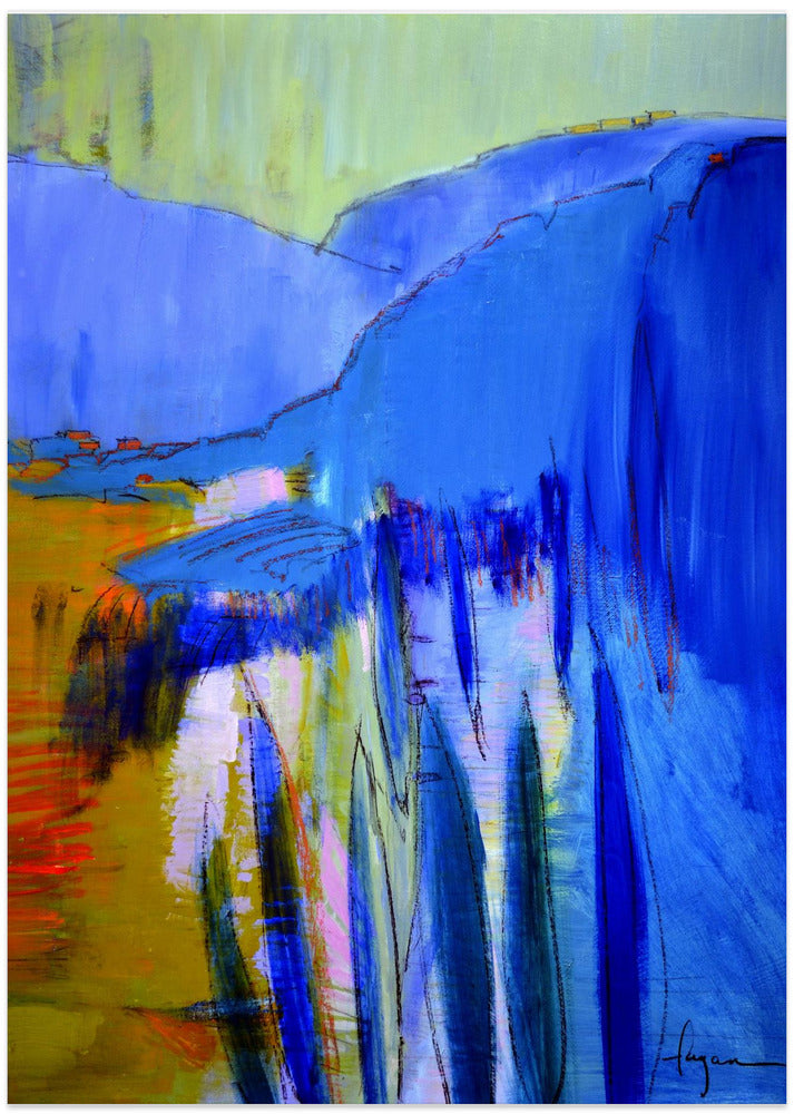 Blue Cascade Dreams