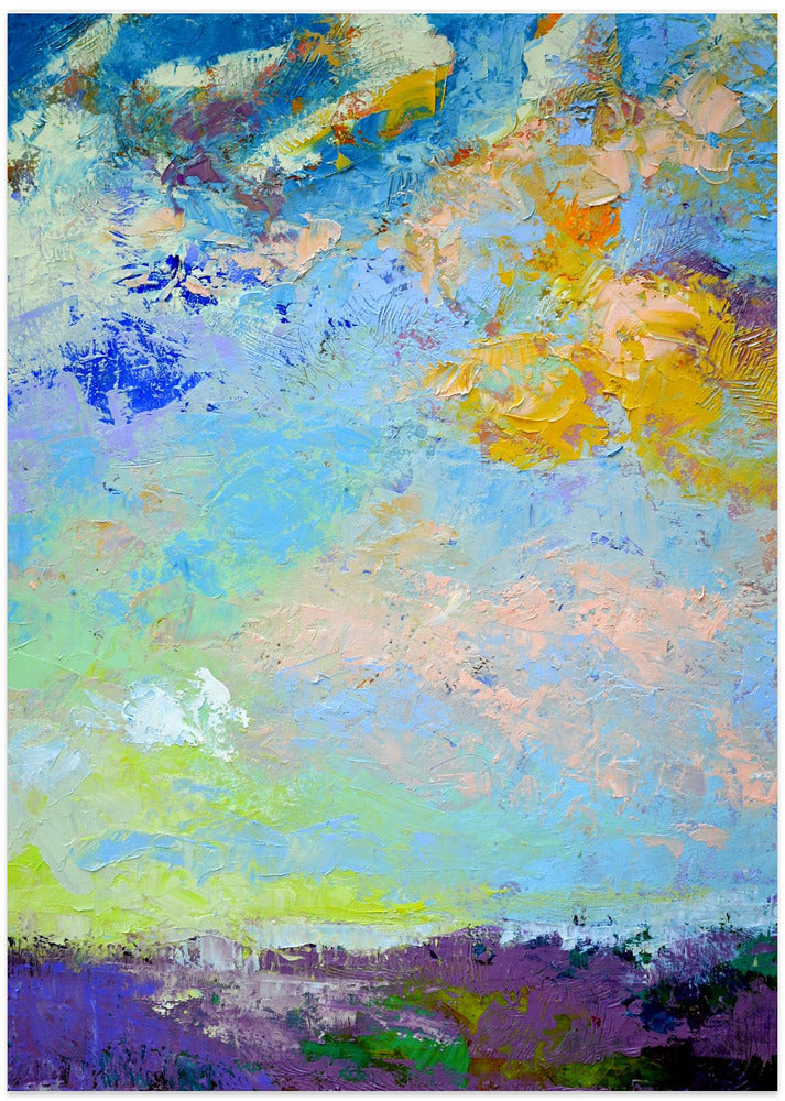 Vivid Sky Landscape