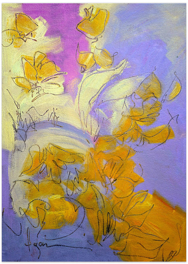 Golden Blossom Glow